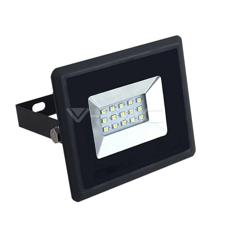 faro led da esterno v-tac vt-4011 e-series 10w 6500k nero