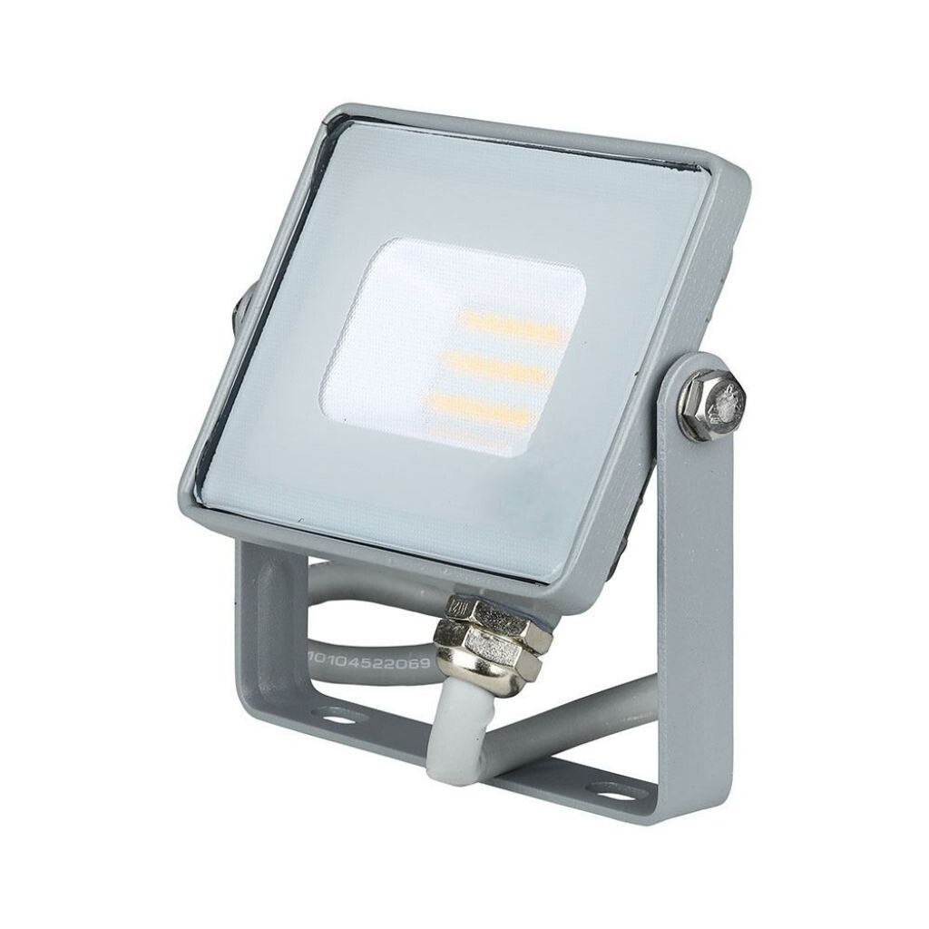 faro led da esterno v-tac vt-10 10w 3000k ip65 chip samsung