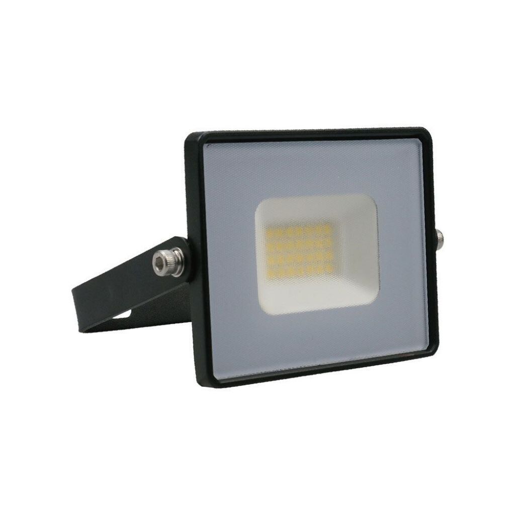 faro led v-tac vt-4021 20w nero 6500k ip65