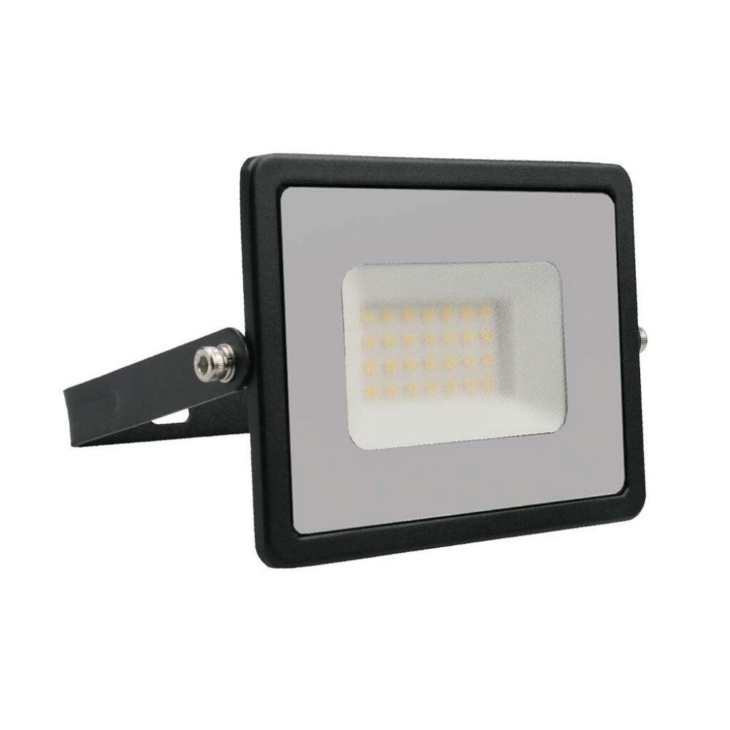 faro led v-tac vt-4031b-n 30w nero 6500k ip65