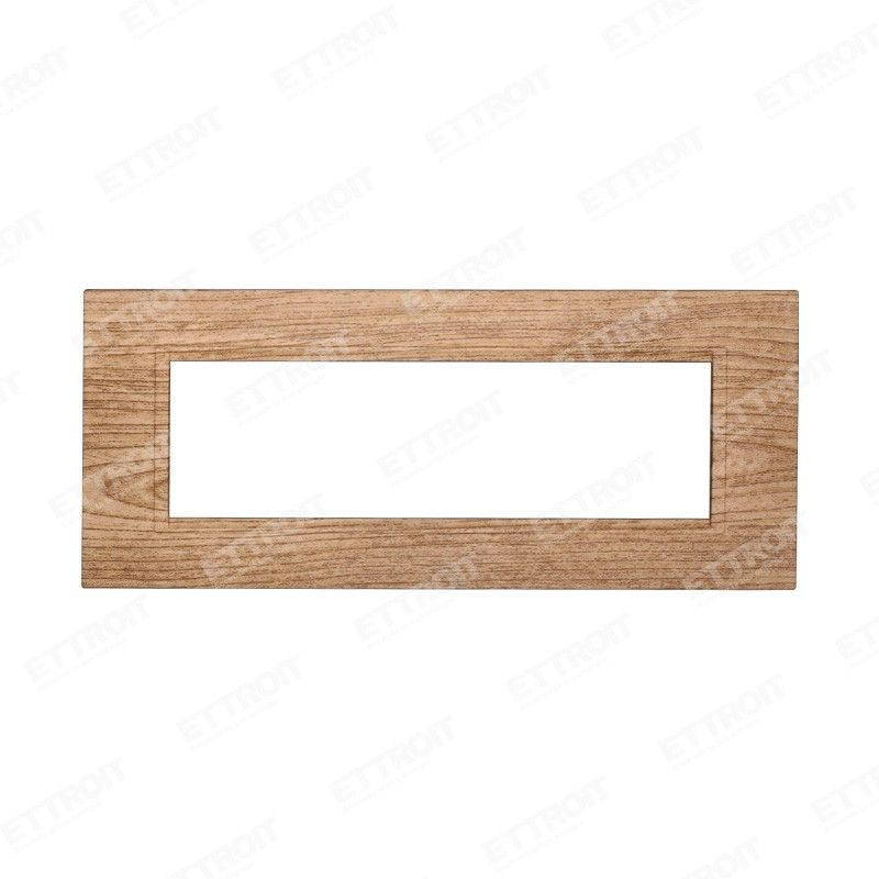 placca quadrata ettroit space 7 posti legno chiaro