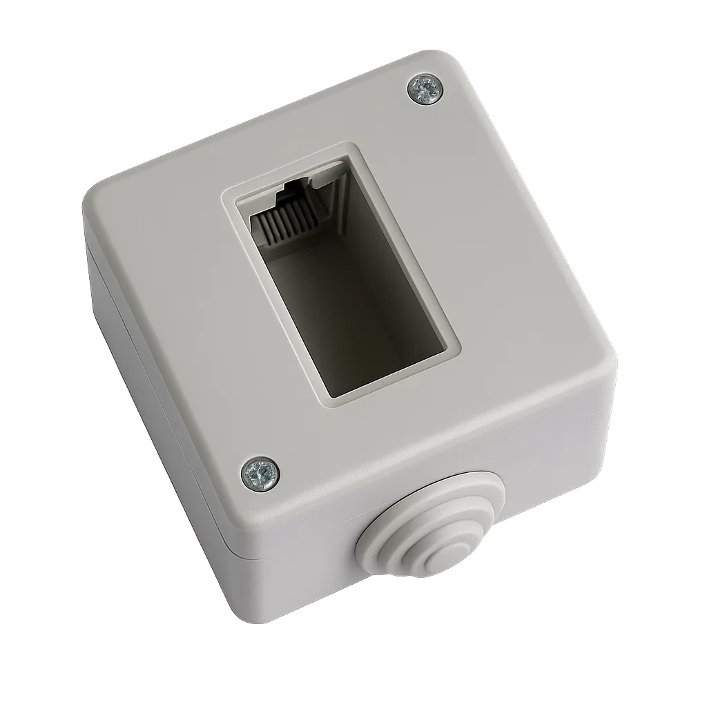 custodia idrobox ettroit mt2501 1 modulo ip40 compatibile matix