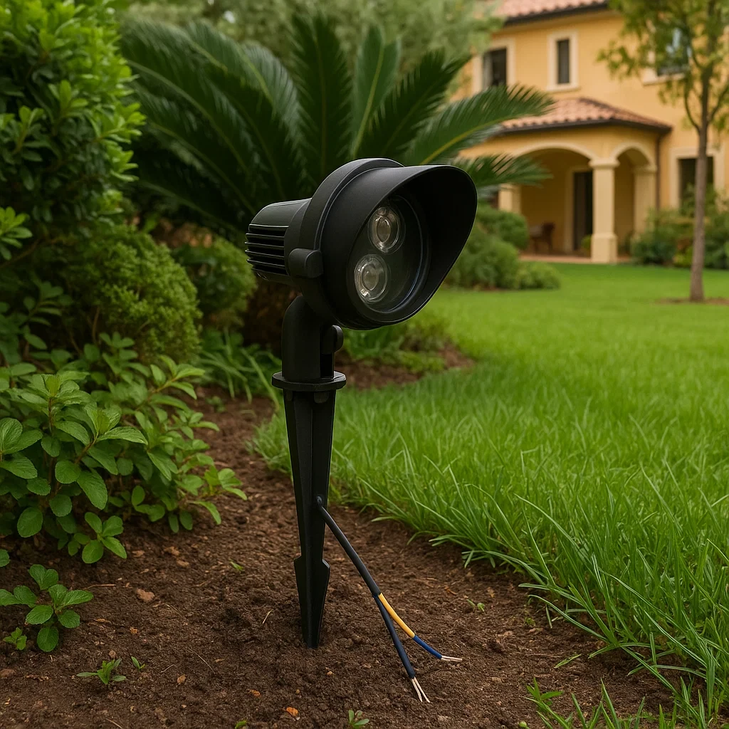 faretto a picchetto led 3w 6500k luce fredda