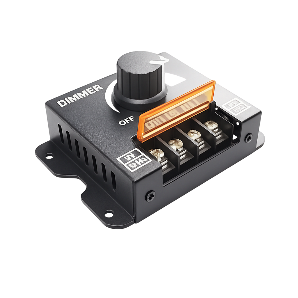 dimmer led monocolore universo dm-12-24v 12-24v dc 30a