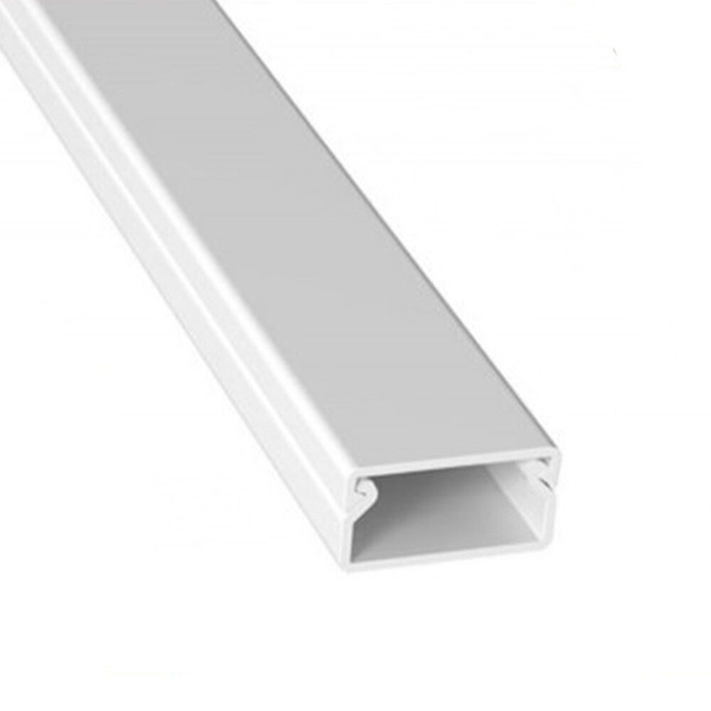 2 Mt Canalina Per Cavi Elettrica 100x60 Mm In Plastica Passacavi Bianco Coprifili A Parete Con Copertura 2 Mt Canalina Per Cavi Elettrica 100x60 Mm In Plastica Passacavi Bianco Coprifili A Parete Con Copertura