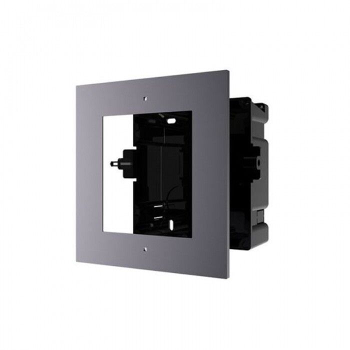 supporto da incasso hikvision ds-kd-acf1/plastic per 1 modulo videocitofono