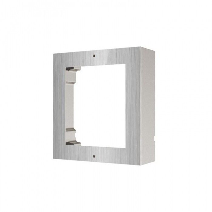 supporto da parete hikvision ds-kd-acw1/s in acciaio inox per videocitofono modulare