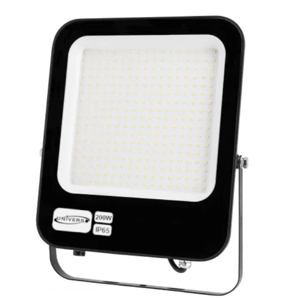 faro led da esterno universo jr-200w 200w slim ip65 nero