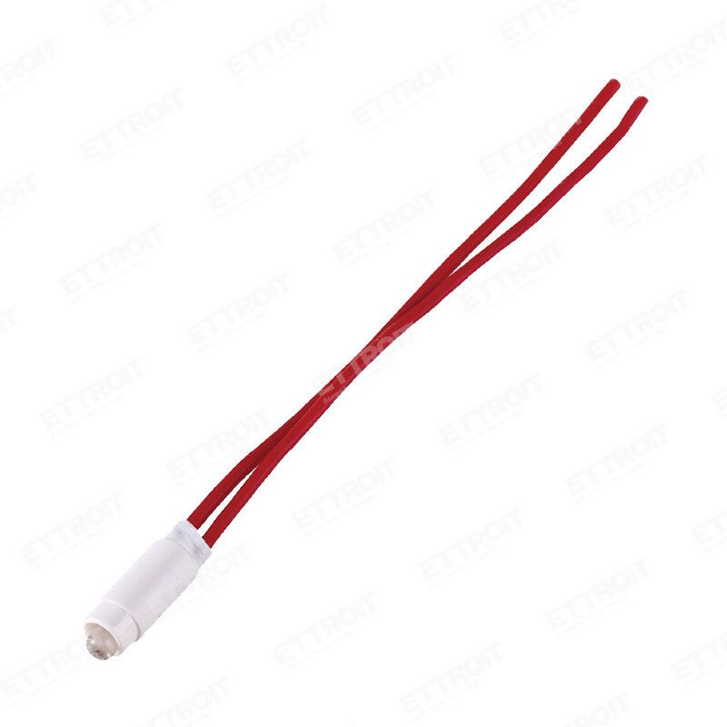 lampada led rossa ettroit ev2916 0,5w 220v compatibile plana