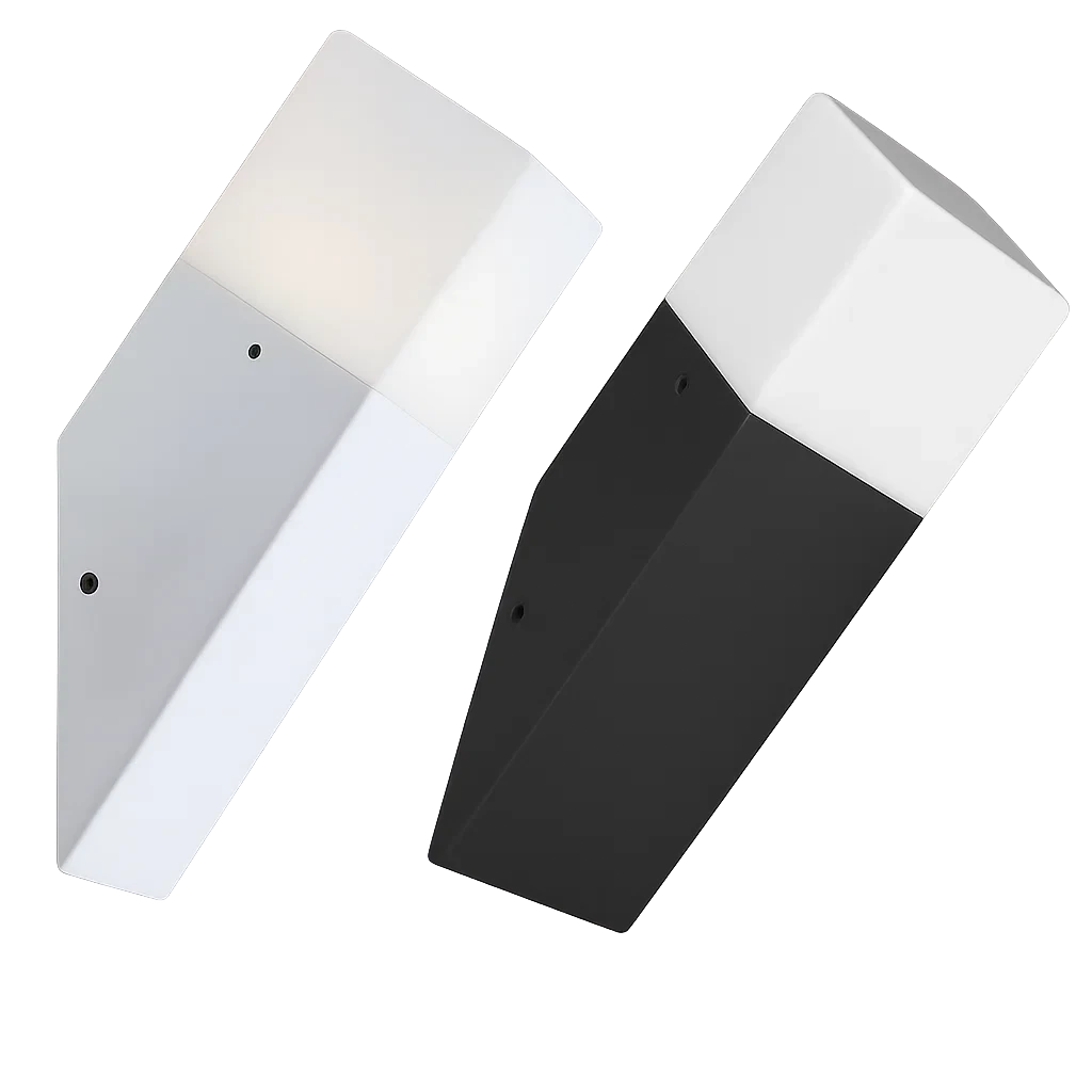 applique da esterno universo b250 e27 ip44 a luce diffusa
