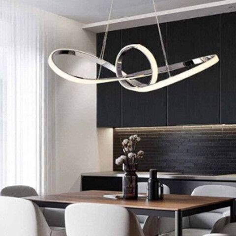 lampadario led a sospensione universo 3 color a59-a3c 60w cct 3 colori