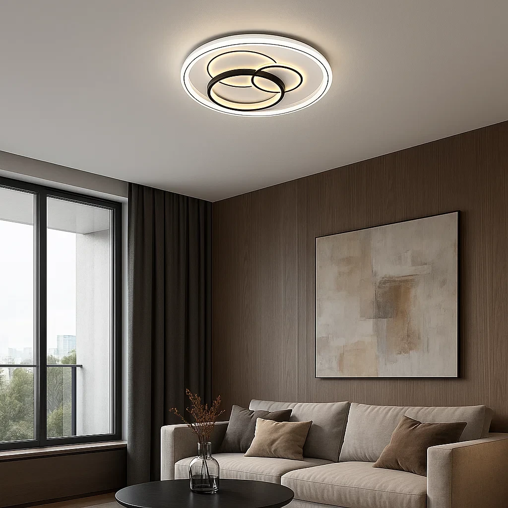 plafoniera led terafacatory 5008 150w con telecomando e 3 tonalita di luce