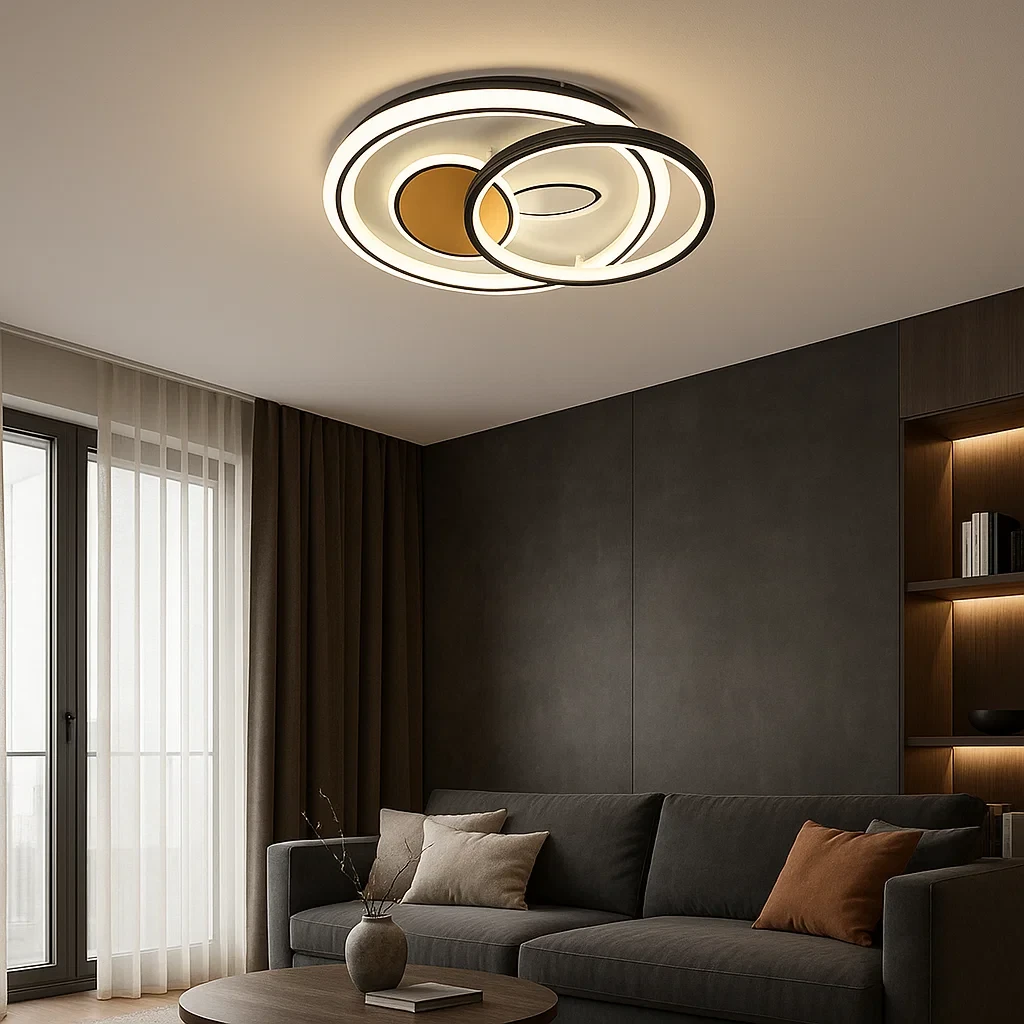 plafoniera led terafacatory 5020 150w con telecomando e 3 tonalita di luce - dettaglio 2