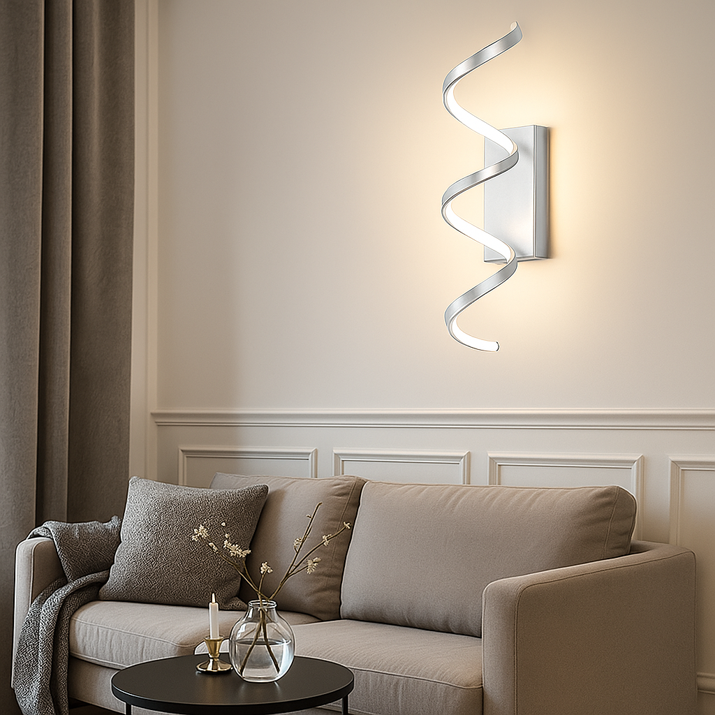 applique led 40 w con telecomando e tre tonalità di luce