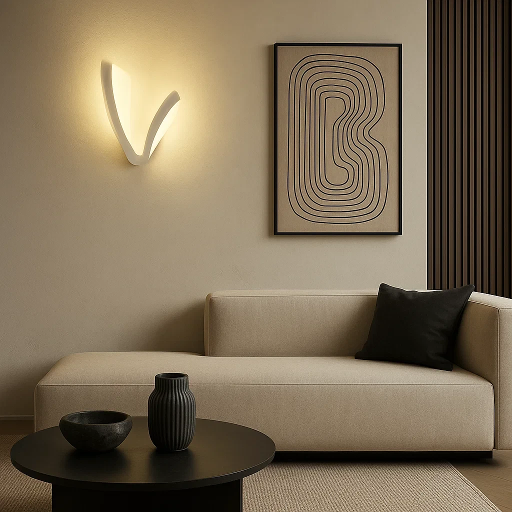 applique led terafacatory 2038 22w con telecomando e 3 tonalità di luce
