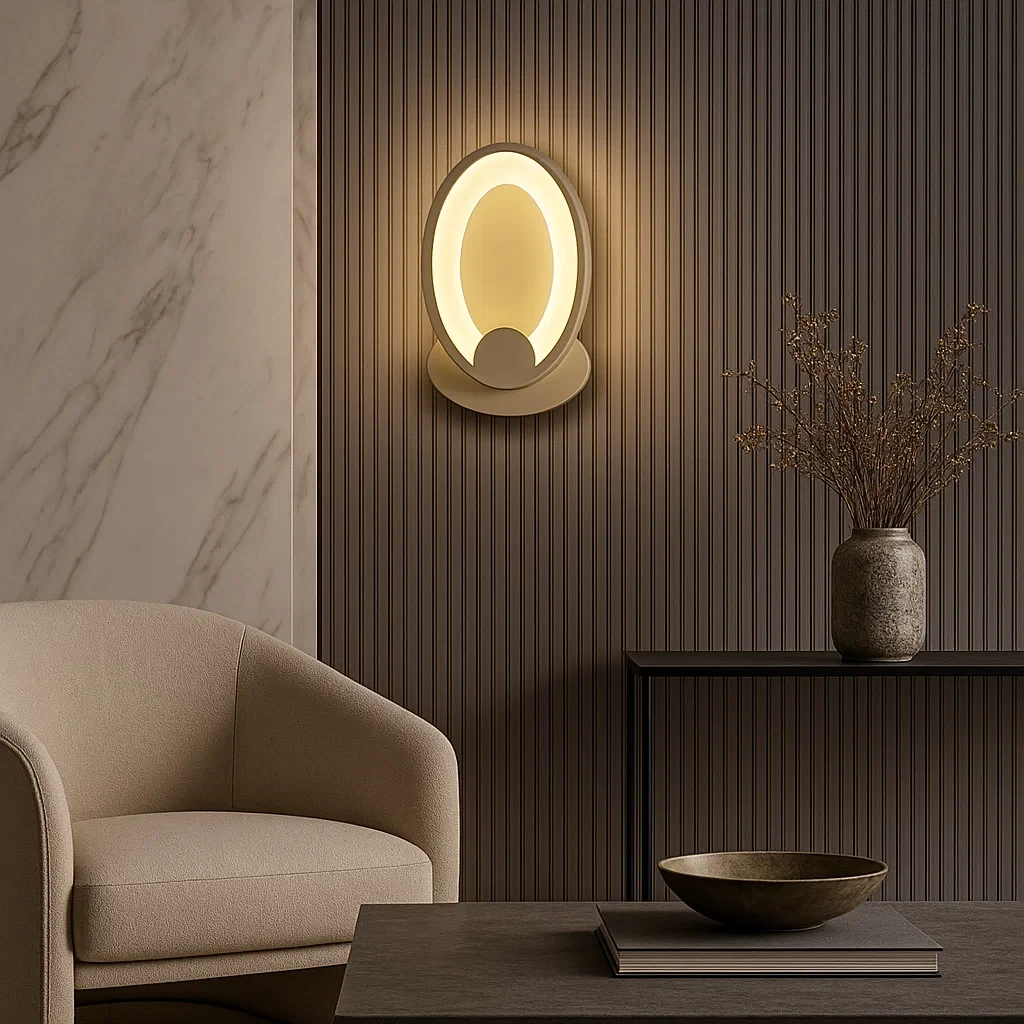 applique led terafacatory 2039 14w con telecomando e luce 3 colori