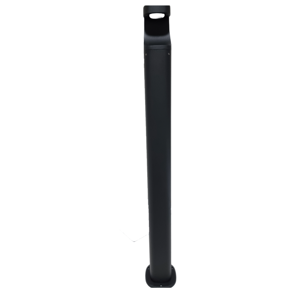 paletto led da giardino vt7011 6w luce fredda