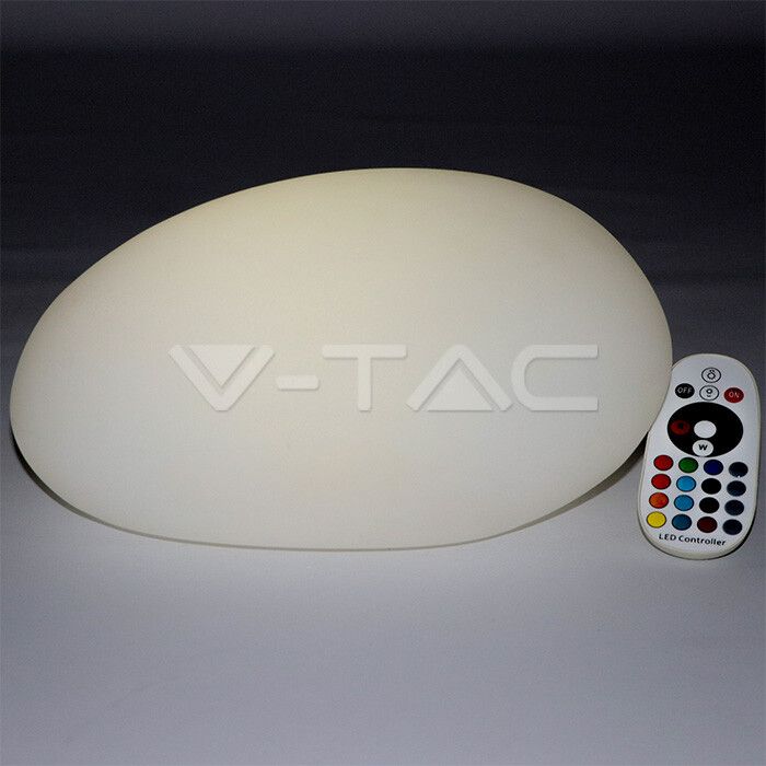lampada led decorativa da giardino v-tac vt-7802 rgb ricaricabile con telecomando - dettaglio 2
