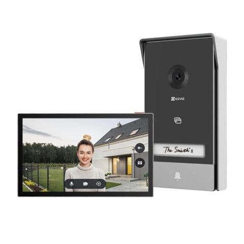 videocitofono smart ezviz hp7 2k con monitor touch 7 pollici e rfid - dettaglio 2