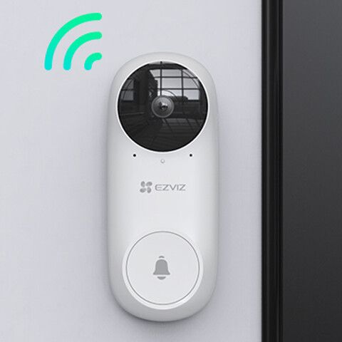videocitofono wifi senza fili ezviz db2c kit con suoneria - dettaglio 2