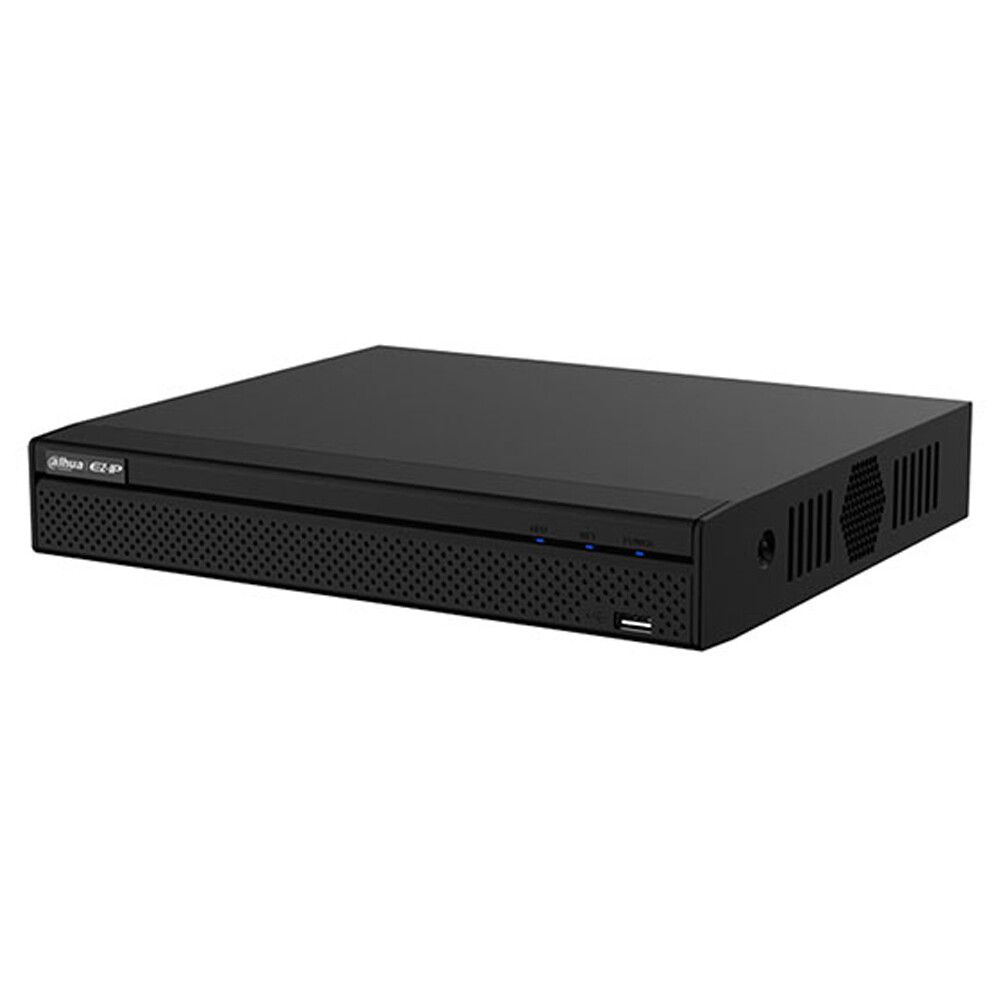 nvr dahua ez-nvr1b08h-p 8 canali con 8 porte poe