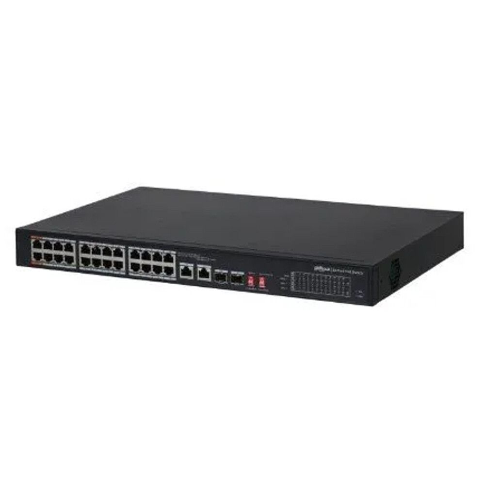 switch poe dahua pfs3226-24et-240 24 porte 10/100 con uplink gigabit