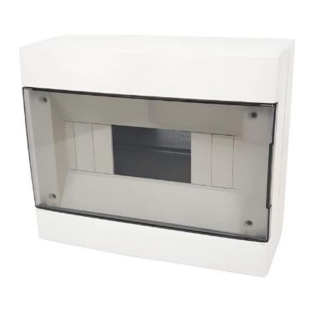 centralino da parete faeg fg14408 8 moduli ip40 con portello fumè