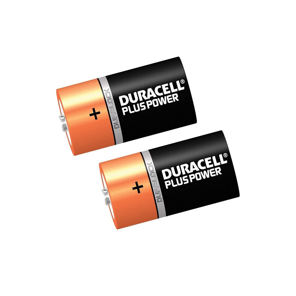 pila mezza torcia duracell plus power blister 2 pezzi