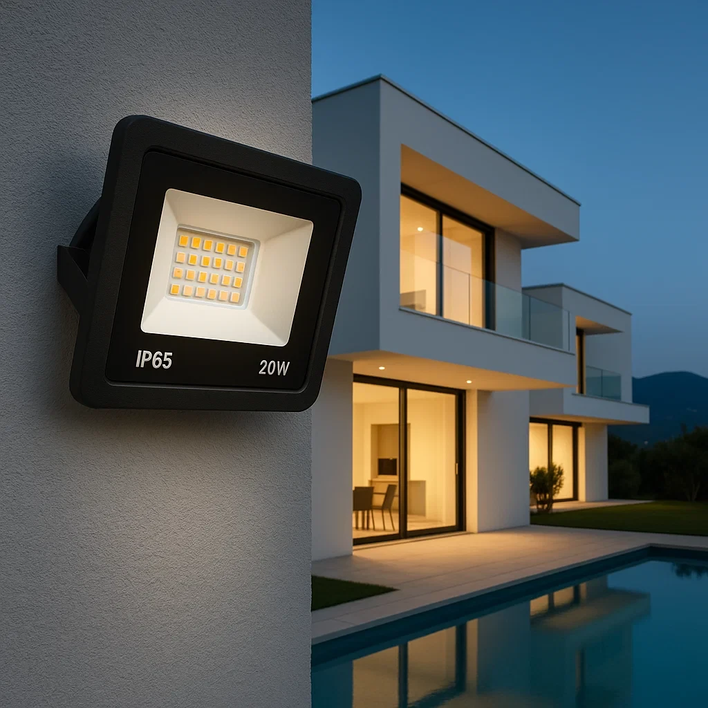 faro led da esterno modee a2 slim 20w 4000k 1800 lm - dettaglio 2