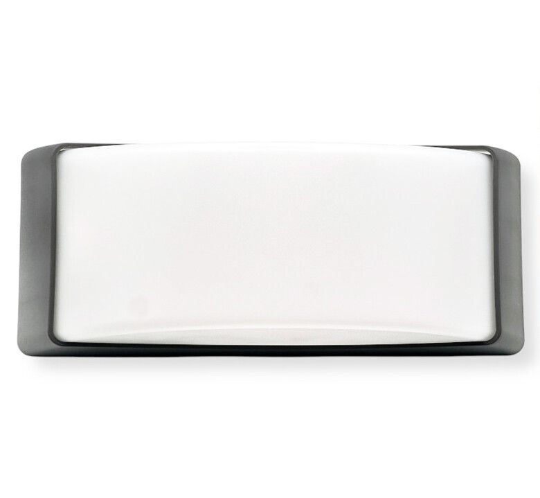 applique da esterno universo procida e27 grigio scuro ip54 - dettaglio 3