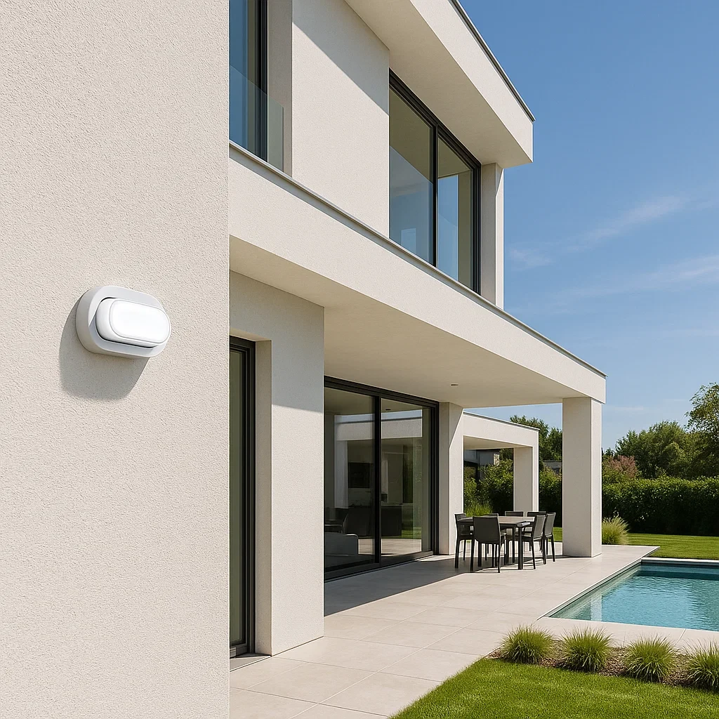 plafoniera led esterna universo xg-907-b3c 23w cct 3 in 1 bianca