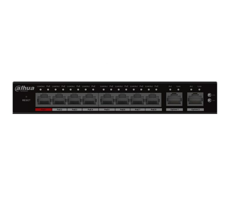 switch poe cloud managed dahua cs4010-8et-110 10 porte 110 w - dettaglio 2