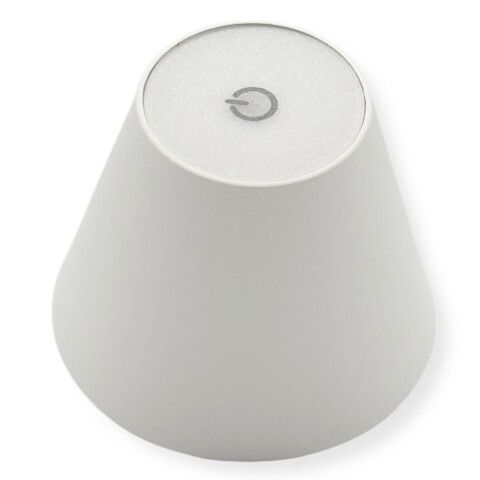 lampada led da tavolo per bottiglia universo d10-b3c bianca ricaricabile - dettaglio 2