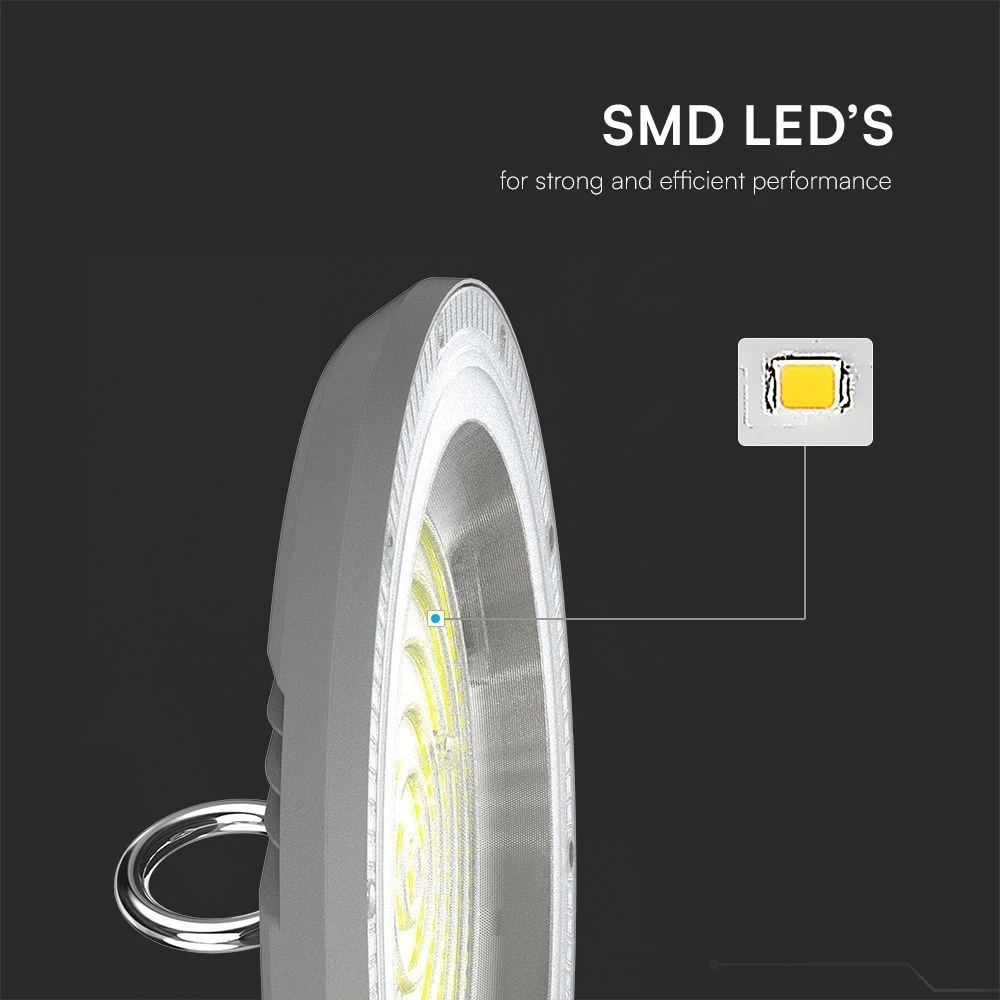campana industriale led v-tac vt-91150cct 150w cct 3in1 ip65 - dettaglio 3