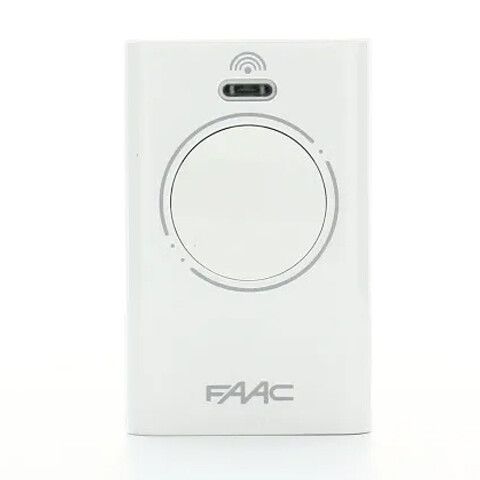 telecomando faac xt4 868 slh lr 4 canali bianco