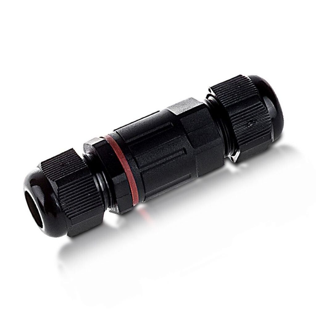 raccordo di derivazione stagno v-tac vt-792 nero ip68