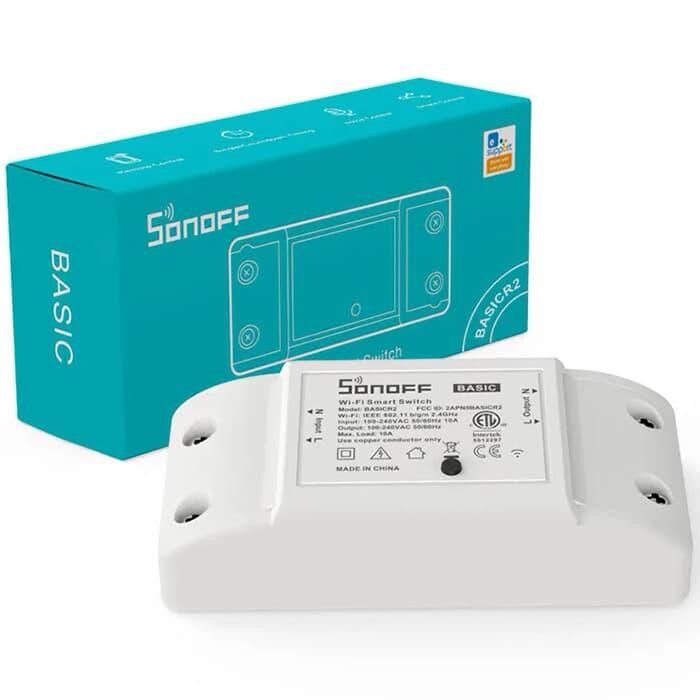 interruttore smart wifi sonoff basicr2 10 a