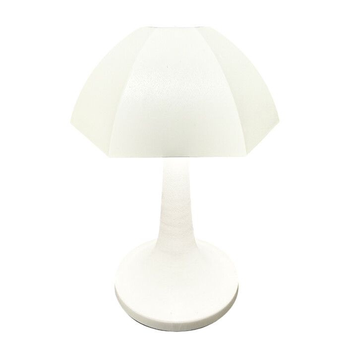 lampada da tavolo bianca ricaricabile grifi a 3 colori