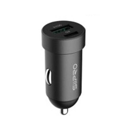 caricabatteria auto sipro usb-a e usb-c 20w 3a