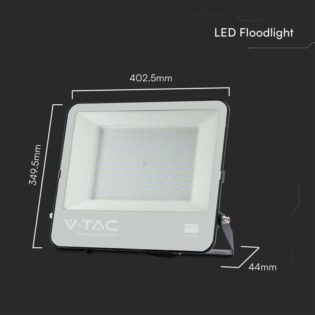 faro led da esterno v-tac vt-44204 200w 6500k ip65 chip samsung - dettaglio 2