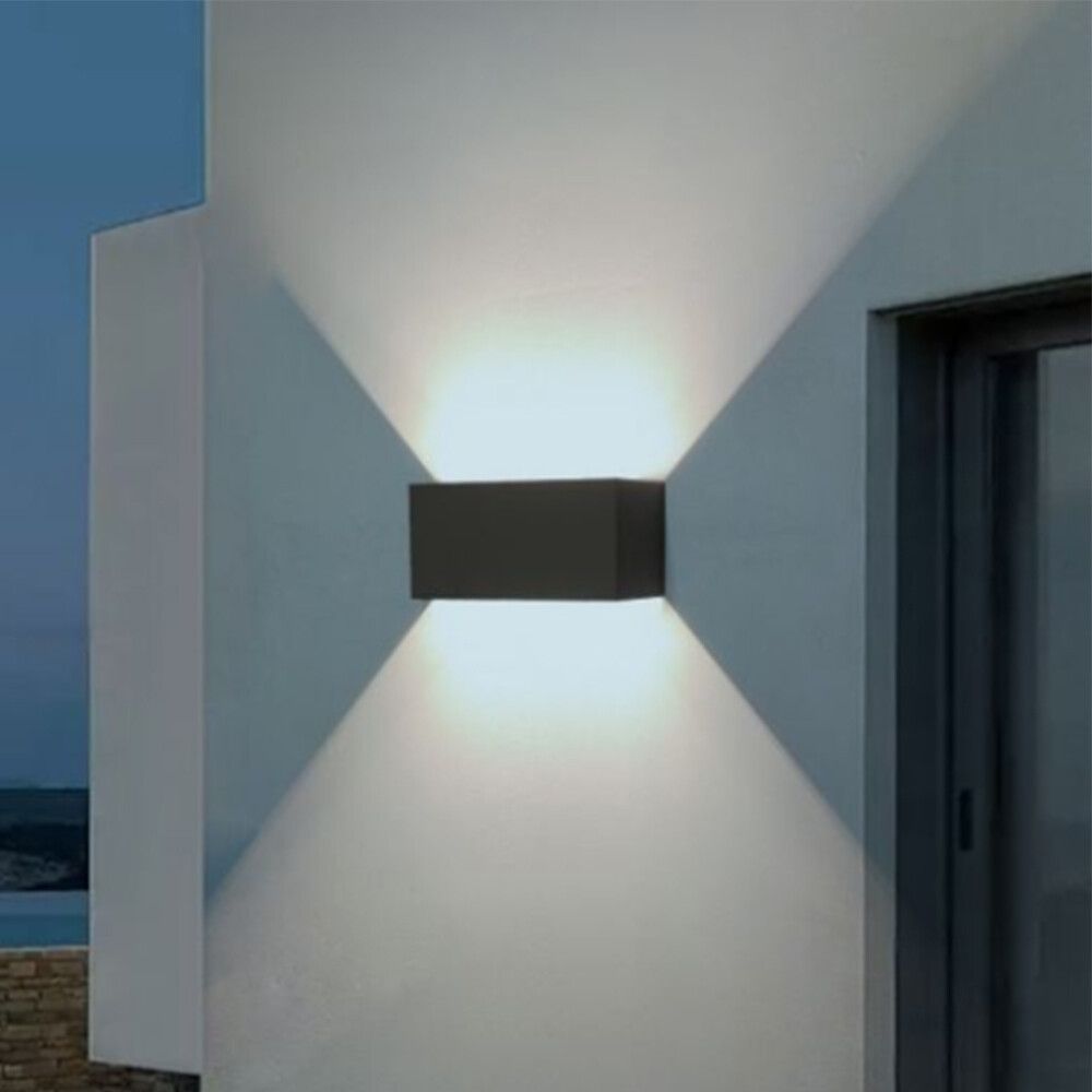 applique da esterno universo es30-n led 24w doppio fascio regolabile nera - dettaglio 2