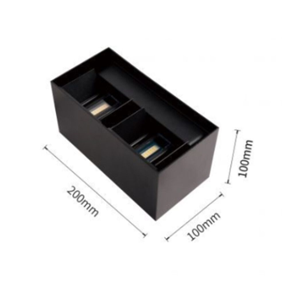 applique da esterno universo es30-n led 24w doppio fascio regolabile nera - dettaglio 3