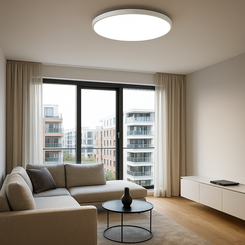 plafoniera led slim universo 3 color lv480-b3c 36w cct bianca