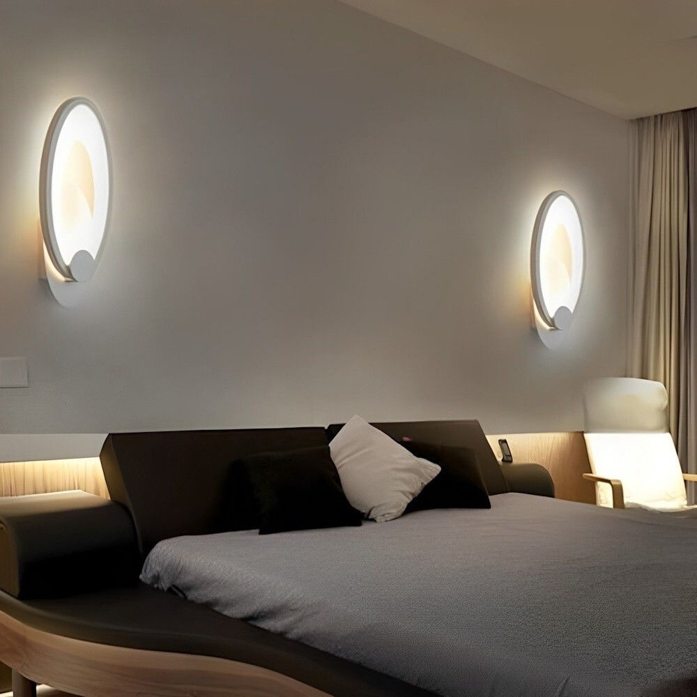 applique led universo 3 color e25-3c 9w cct bianca