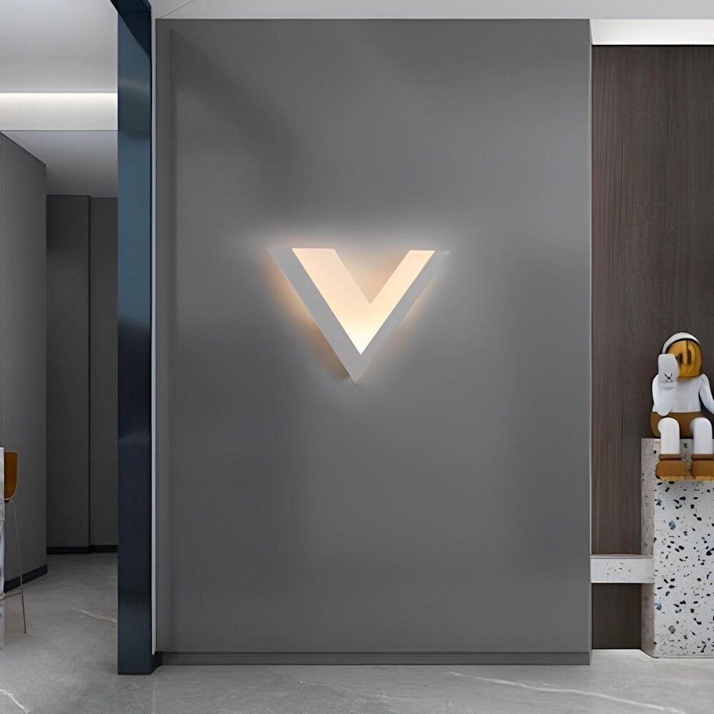 applique led universo aq14-b3c a v 9w 3 colori luce