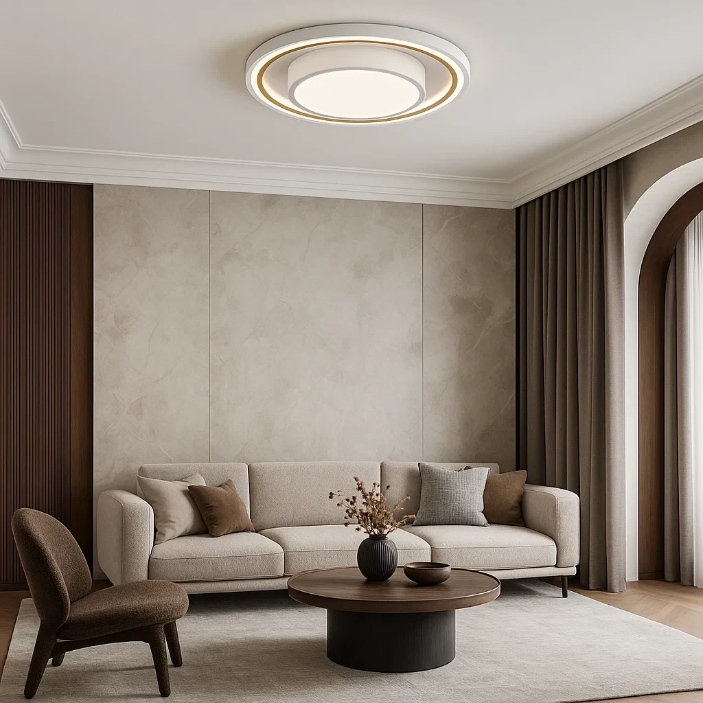 plafoniera led universo 3 color pn-31-3c 35w cct bianca - dettaglio 2