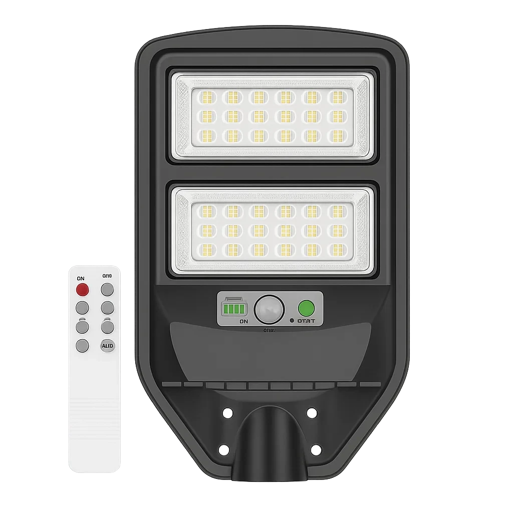 lampione solare universo j02-70w-f con sensore 750 lm