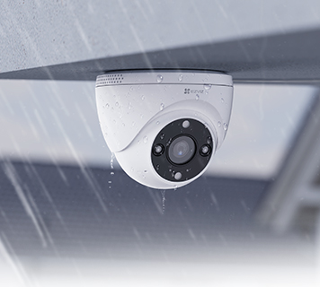 telecamera wifi ezviz h4 2k da esterno con rilevamento persone e veicoli - dettaglio 3