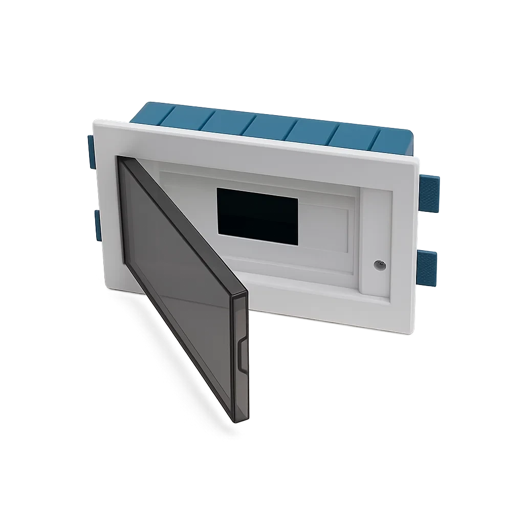 centralino da incasso faeg fg14812 12 moduli per cartongesso ip40