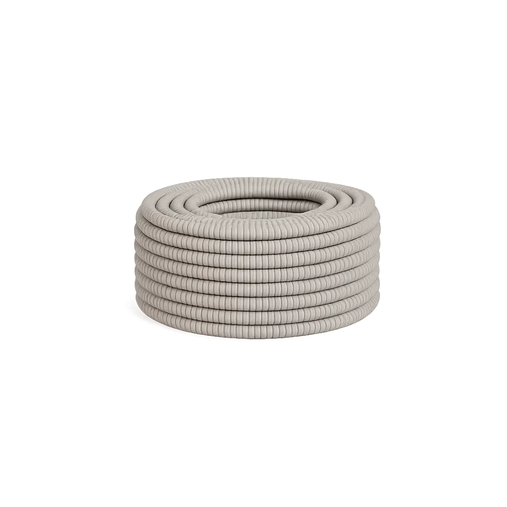 guaina spiralata flessibile faeg fg17040 grigia ø interno 40 mm